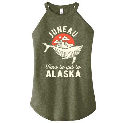 Juneau How To Get To Alaska Women's Perfect Tri Rocker Tank