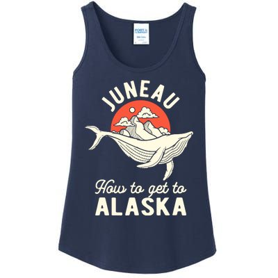 Juneau How To Get To Alaska Ladies Essential Tank