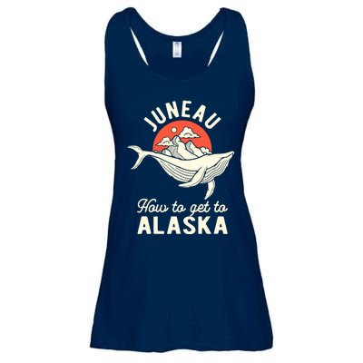 Juneau How To Get To Alaska Ladies Essential Flowy Tank