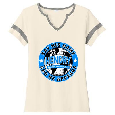 Joe Hendry Tuesdays And Thursdays Ladies Halftime Notch Neck Tee