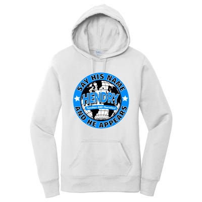 Joe Hendry Tuesdays And Thursdays Women's Pullover Hoodie