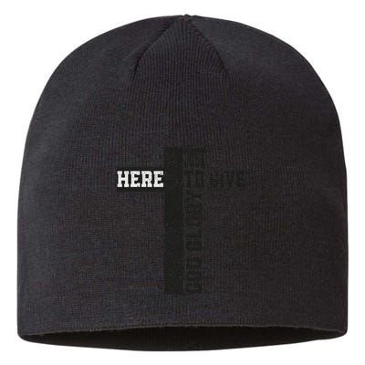 Just Here To Give God Glory Cute Sustainable Beanie