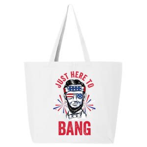 Just Here To Bang Fireworks Director Lincoln Great Gift 25L Jumbo Tote