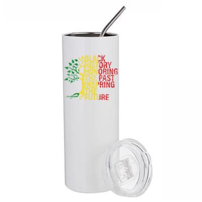 Junenth Honoring The Past Inspiring The Future Cool Gift Stainless Steel Tumbler