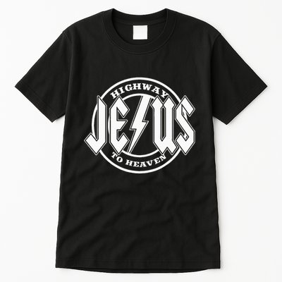 Jesus Highway To Heaven Pray Catholic Faith Based Tall T-Shirt