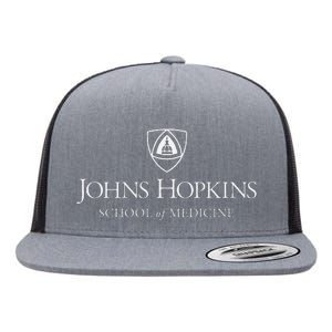 Johns Hopkins University Medicine Hoodie Flat Bill Trucker Hat