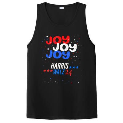 Joy Harris Walz 2024 Red White And Blue PosiCharge Competitor Tank