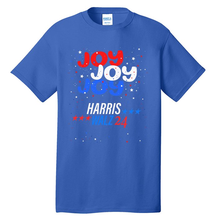 Joy Harris Walz 2024 Red White And Blue Tall T-Shirt