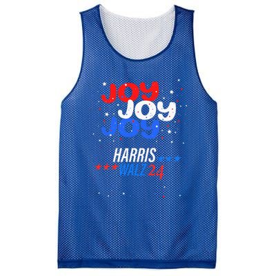 Joy Harris Walz 2024 Red White And Blue Mesh Reversible Basketball Jersey Tank