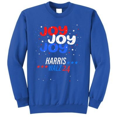 Joy Harris Walz 2024 Red White And Blue Tall Sweatshirt