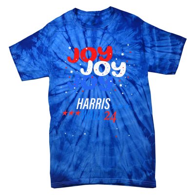 Joy Harris Walz 2024 Red White And Blue Tie-Dye T-Shirt