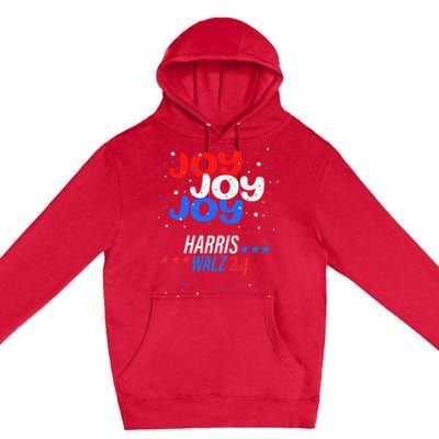 Joy Harris Walz 2024 Red White And Blue Premium Pullover Hoodie