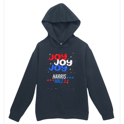 Joy Harris Walz 2024 Red White And Blue Urban Pullover Hoodie