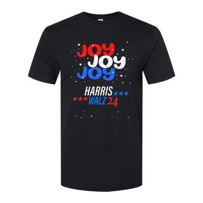 Joy Harris Walz 2024 Red White And Blue Softstyle CVC T-Shirt