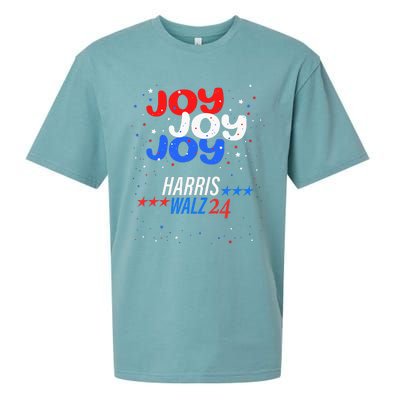 Joy Harris Walz 2024 Red White And Blue Sueded Cloud Jersey T-Shirt