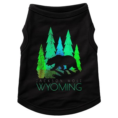 Jackson Hole Wyoming Bear And Trees Jackson Hole Doggie Tank