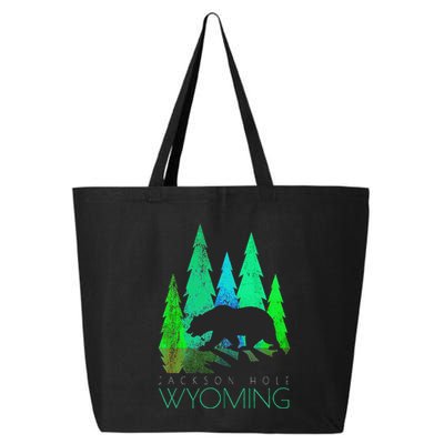 Jackson Hole Wyoming Bear And Trees Jackson Hole 25L Jumbo Tote