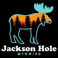 Jackson Hole Wyoming Moose Mountains Grand Tetons Cooling Performance Crew T-Shirt