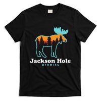 Jackson Hole Wyoming Moose Mountains Grand Tetons T-Shirt