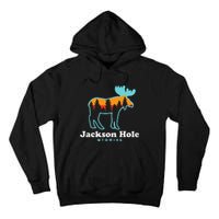 Jackson Hole Wyoming Moose Mountains Grand Tetons Tall Hoodie