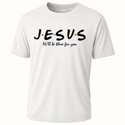 Jesus He Will Be There For You Christian Performance Shirt