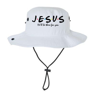 Jesus He Will Be There For You Christian Bucket Hat