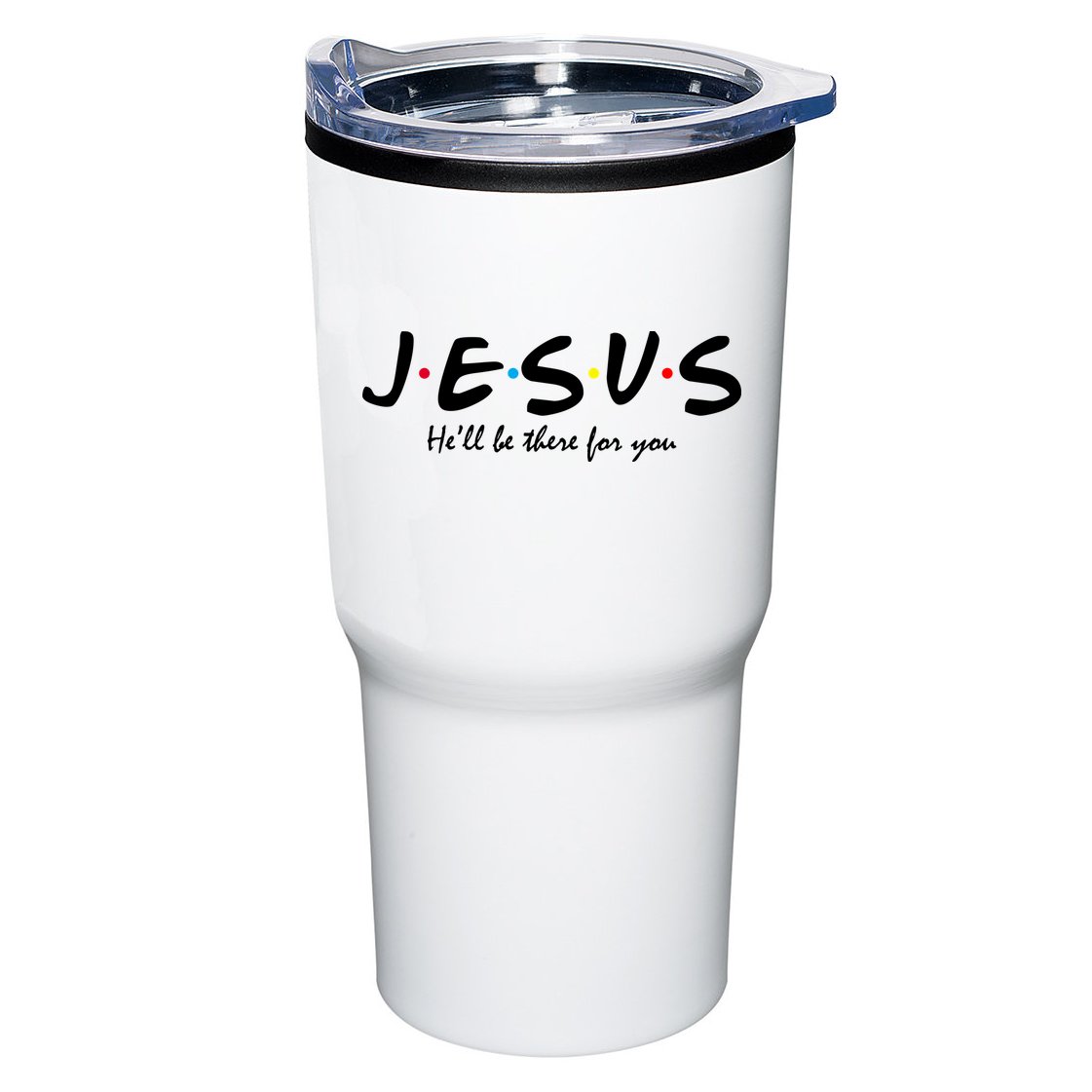 Jesus He Will Be There For You Christian Tumbler