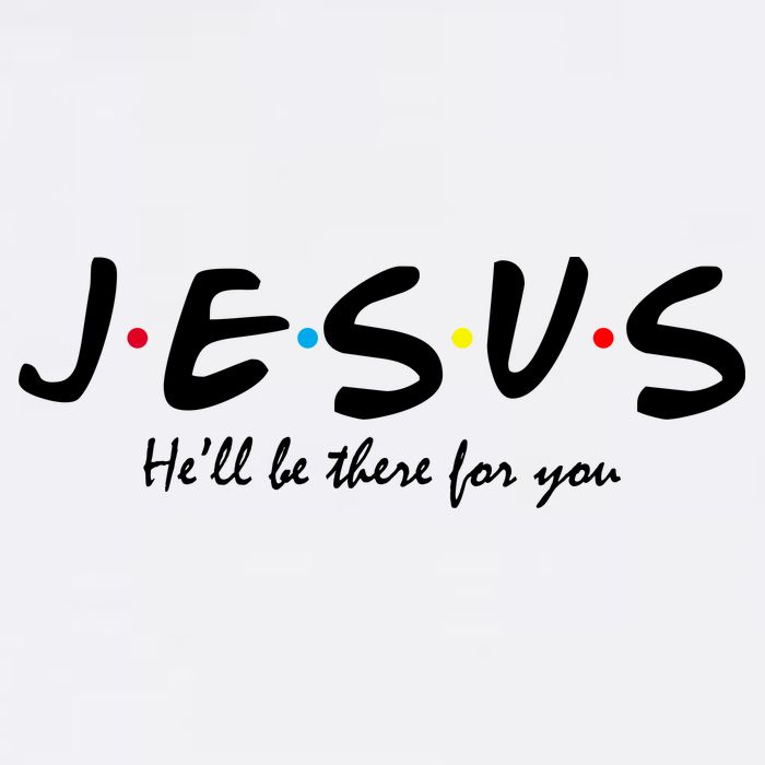 Jesus He Will Be There For You Christian Baby Bodysuit