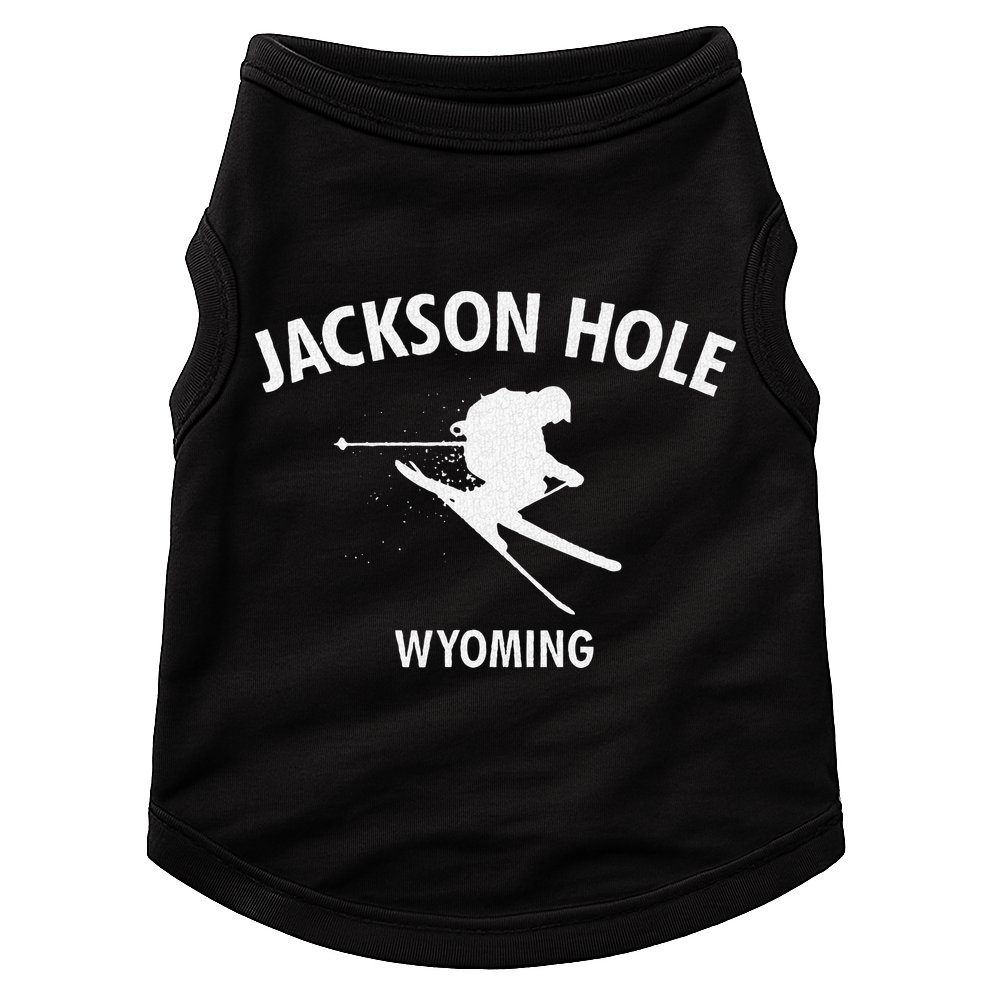 Jackson Hole Wyoming Skiing Doggie Tank