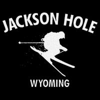 Jackson Hole Wyoming Skiing Baby Bodysuit