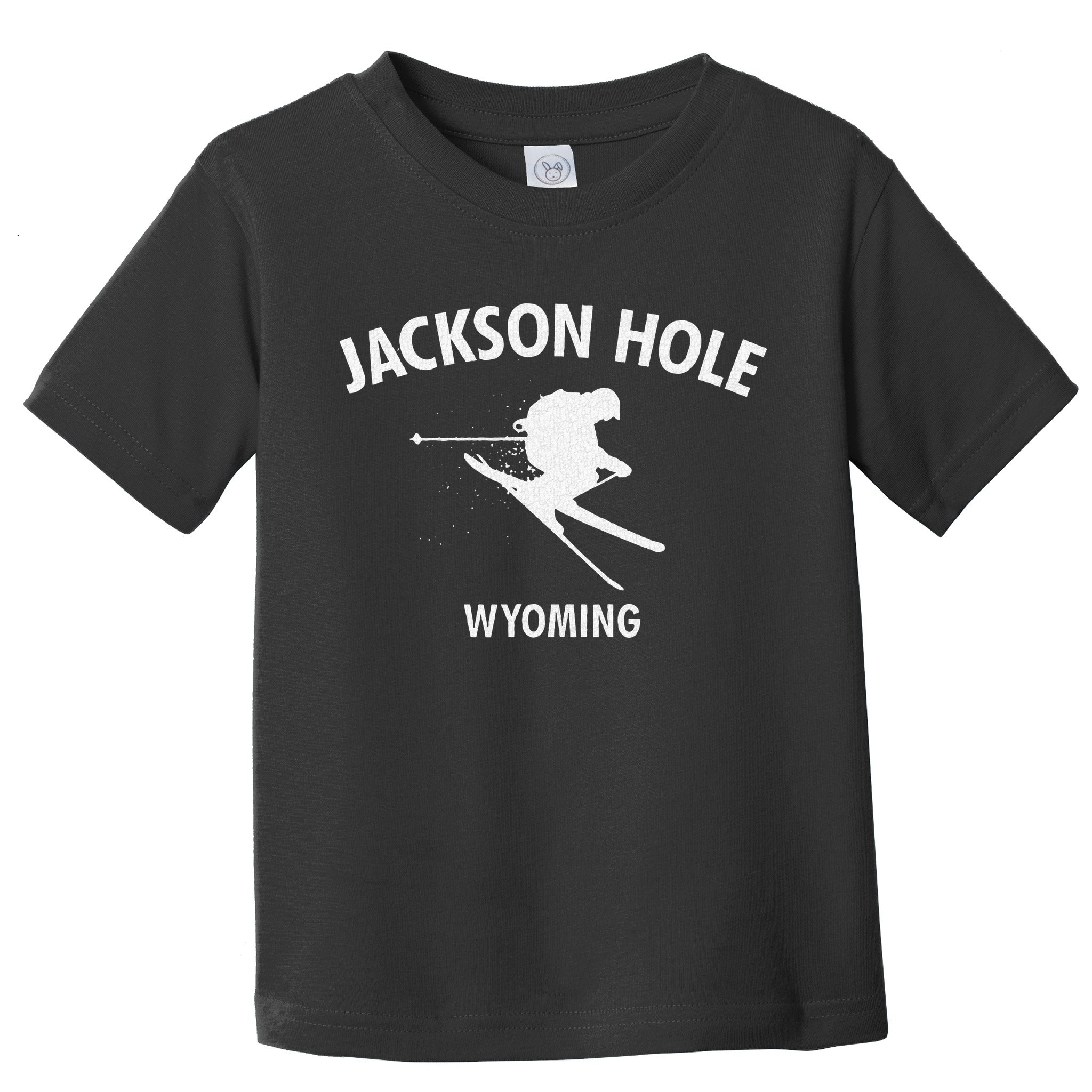 Jackson Hole Wyoming Skiing Toddler T-Shirt