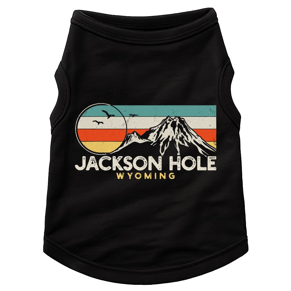 Jackson Hole Wyoming Travel Doggie Tank