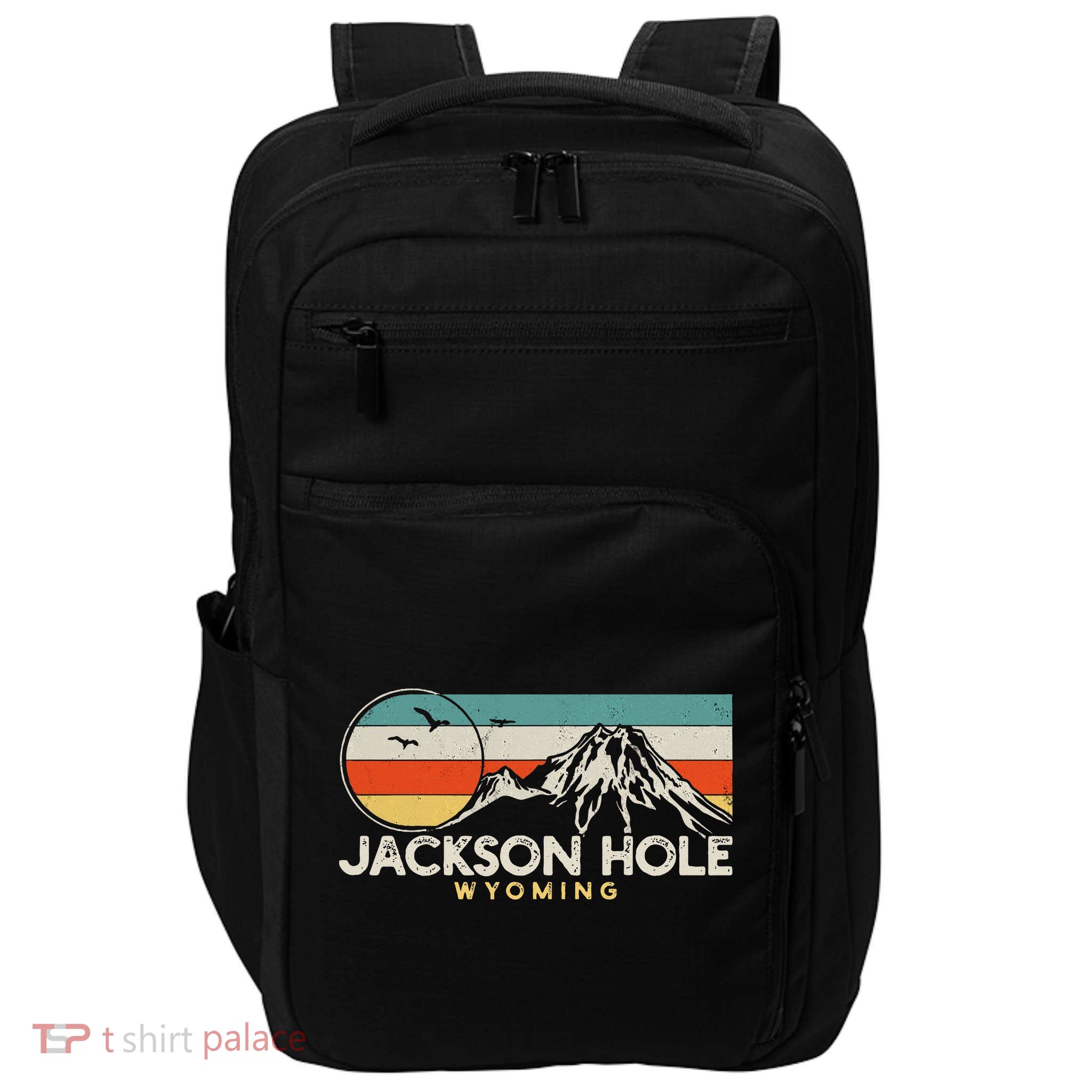 Jackson Hole Wyoming Travel Impact Tech Backpack