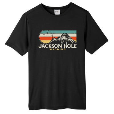 Jackson Hole Wyoming Travel Tall Fusion ChromaSoft Performance T-Shirt