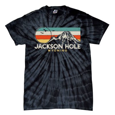 Jackson Hole Wyoming Travel Tie-Dye T-Shirt