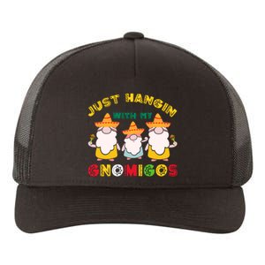 Just Hanging With My Gnomigos Mexican Pride Cinco De Mayo Yupoong Adult 5-Panel Trucker Hat