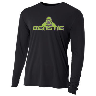 Jeff H.A.R.D.Y Wearing Beastie Gorilla Cooling Performance Long Sleeve Crew