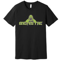 Jeff H.A.R.D.Y Wearing Beastie Gorilla Premium T-Shirt