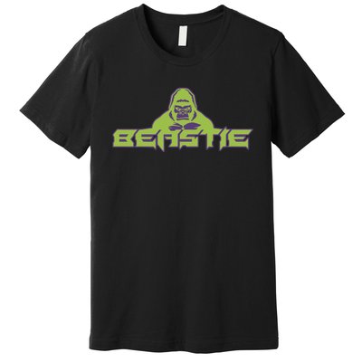 Jeff H.A.R.D.Y Wearing Beastie Gorilla Premium T-Shirt