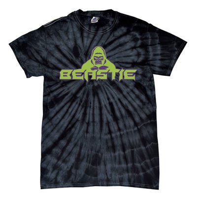 Jeff H.A.R.D.Y Wearing Beastie Gorilla Tie-Dye T-Shirt