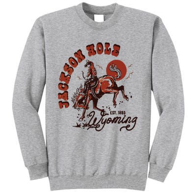 Jackson Hole Wyoming Tall Sweatshirt