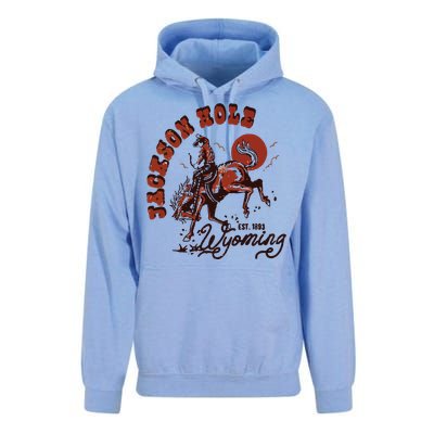 Jackson Hole Wyoming Unisex Surf Hoodie