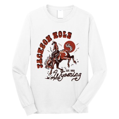 Jackson Hole Wyoming Long Sleeve Shirt