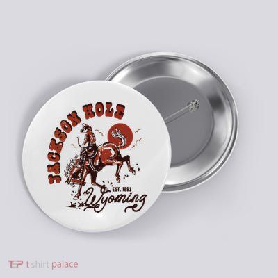 Jackson Hole Wyoming Button