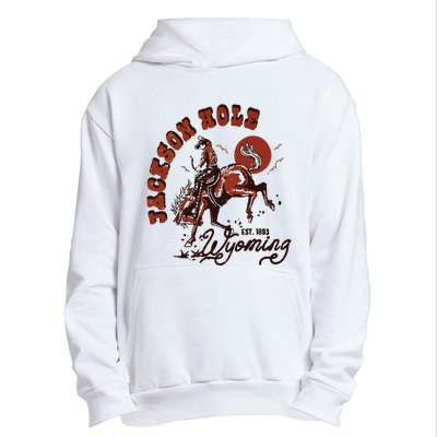 Jackson Hole Wyoming Urban Pullover Hoodie