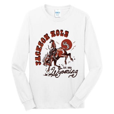 Jackson Hole Wyoming Tall Long Sleeve T-Shirt