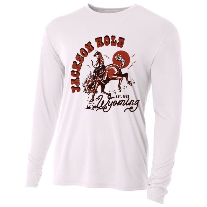 Jackson Hole Wyoming Cooling Performance Long Sleeve Crew