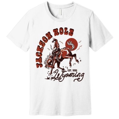 Jackson Hole Wyoming Premium T-Shirt