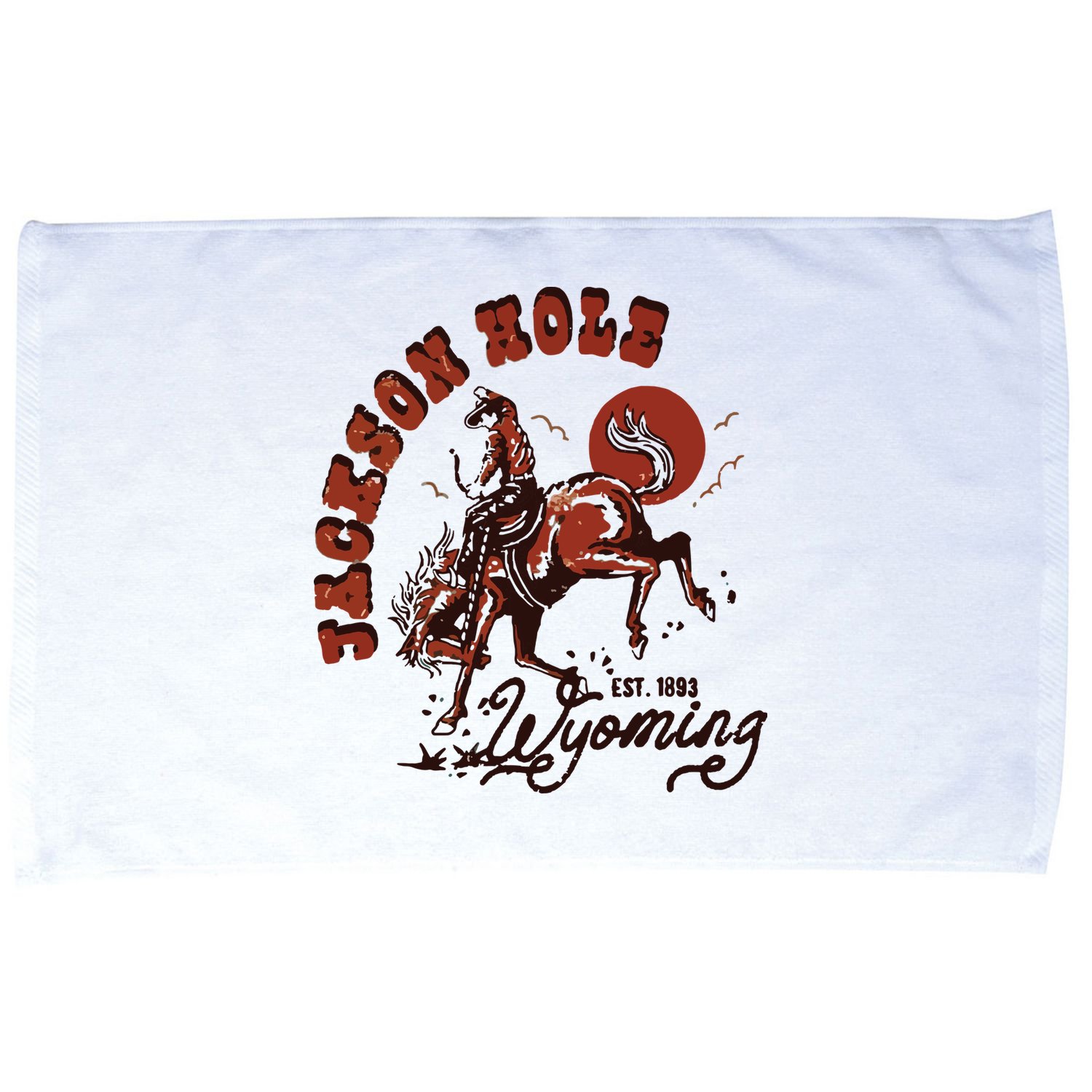 Jackson Hole Wyoming Microfiber Hand Towel