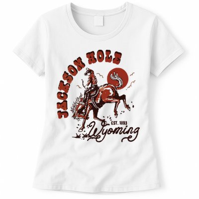 Jackson Hole Wyoming Womens T-Shirt